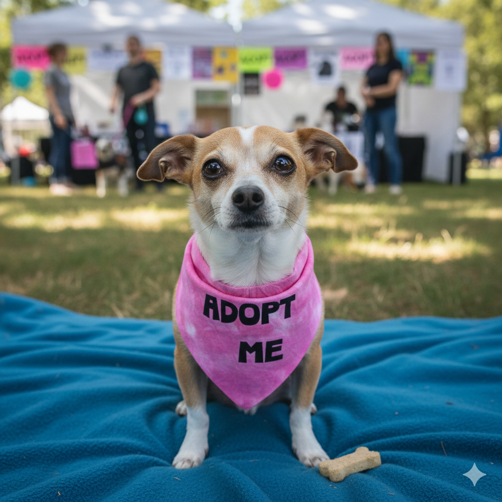 Bandana teñida para perros Adopt Me, la más vendida