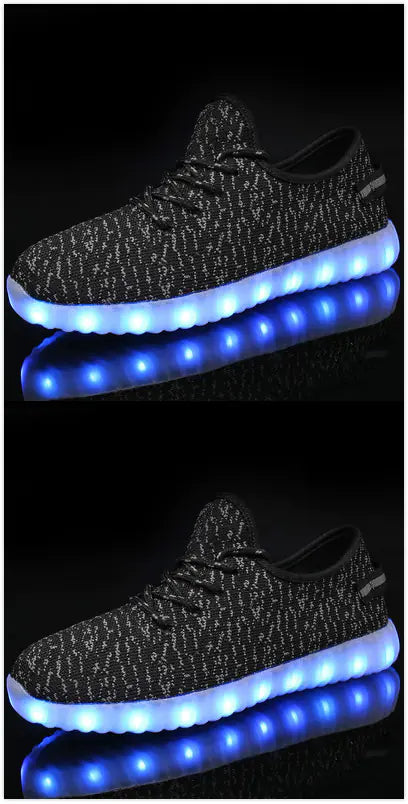 GlowStride Kids & Adult Sneakers