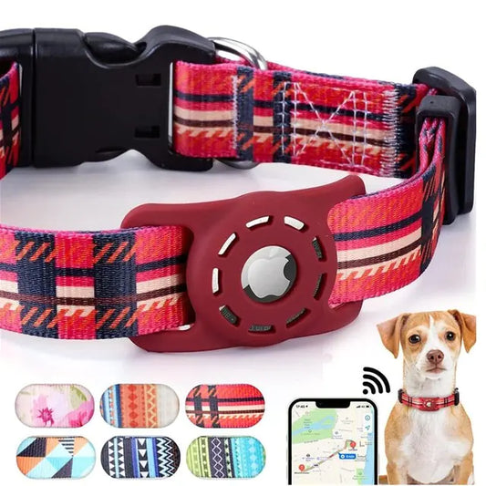 Collar con impresión digital para Apple Airtag - Accesorios para mascotas