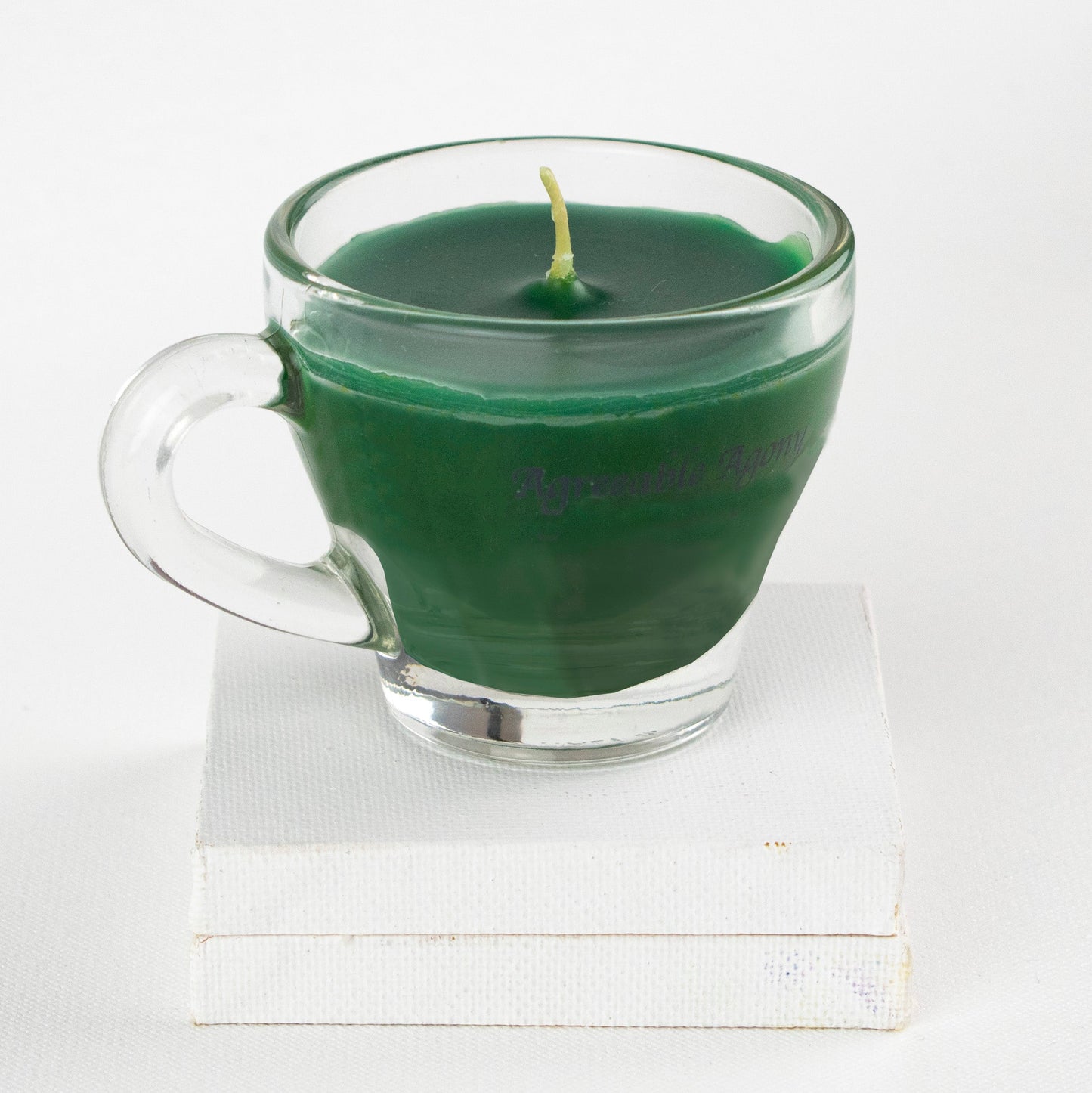 Vela de cera Teacup Play - Baja temperatura - Parafina - Regular y luz negra - Mini