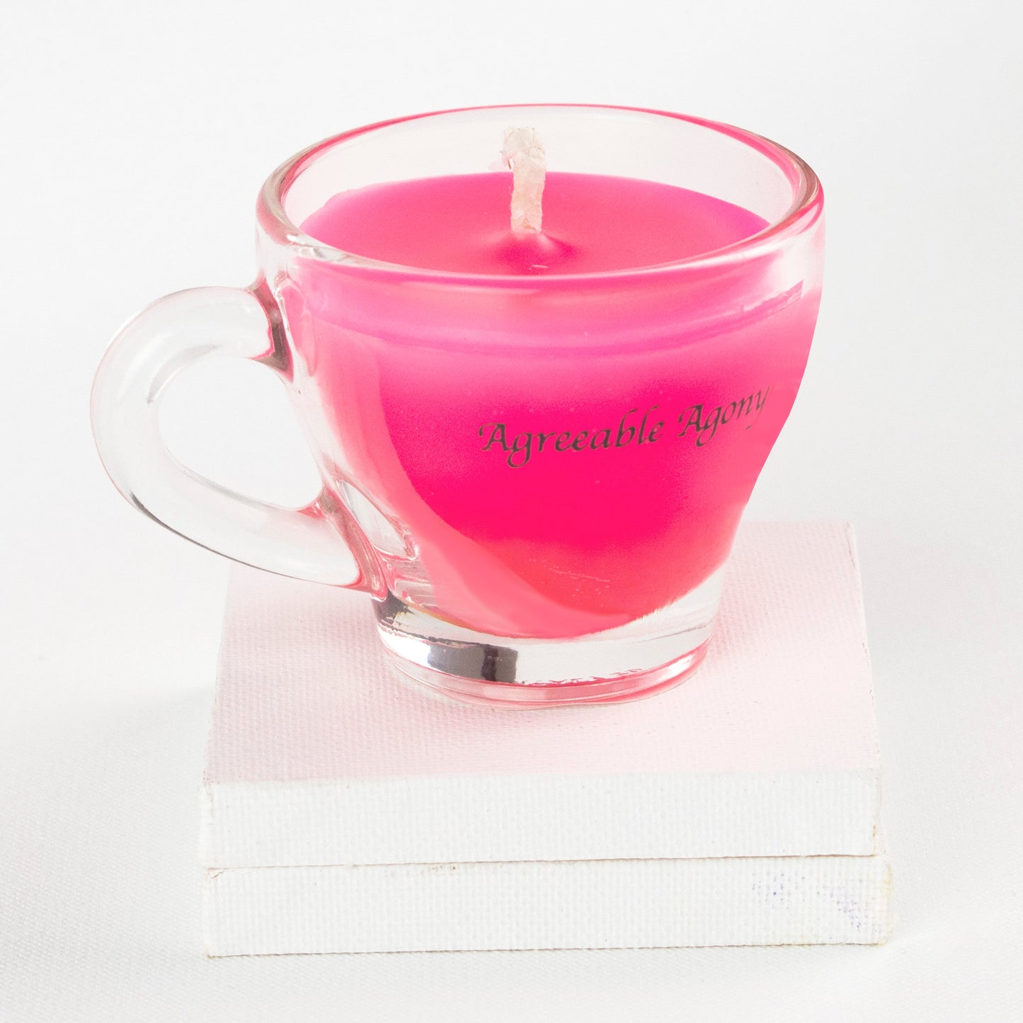 Vela de cera Teacup Play - Baja temperatura - Parafina - Regular y luz negra - Mini