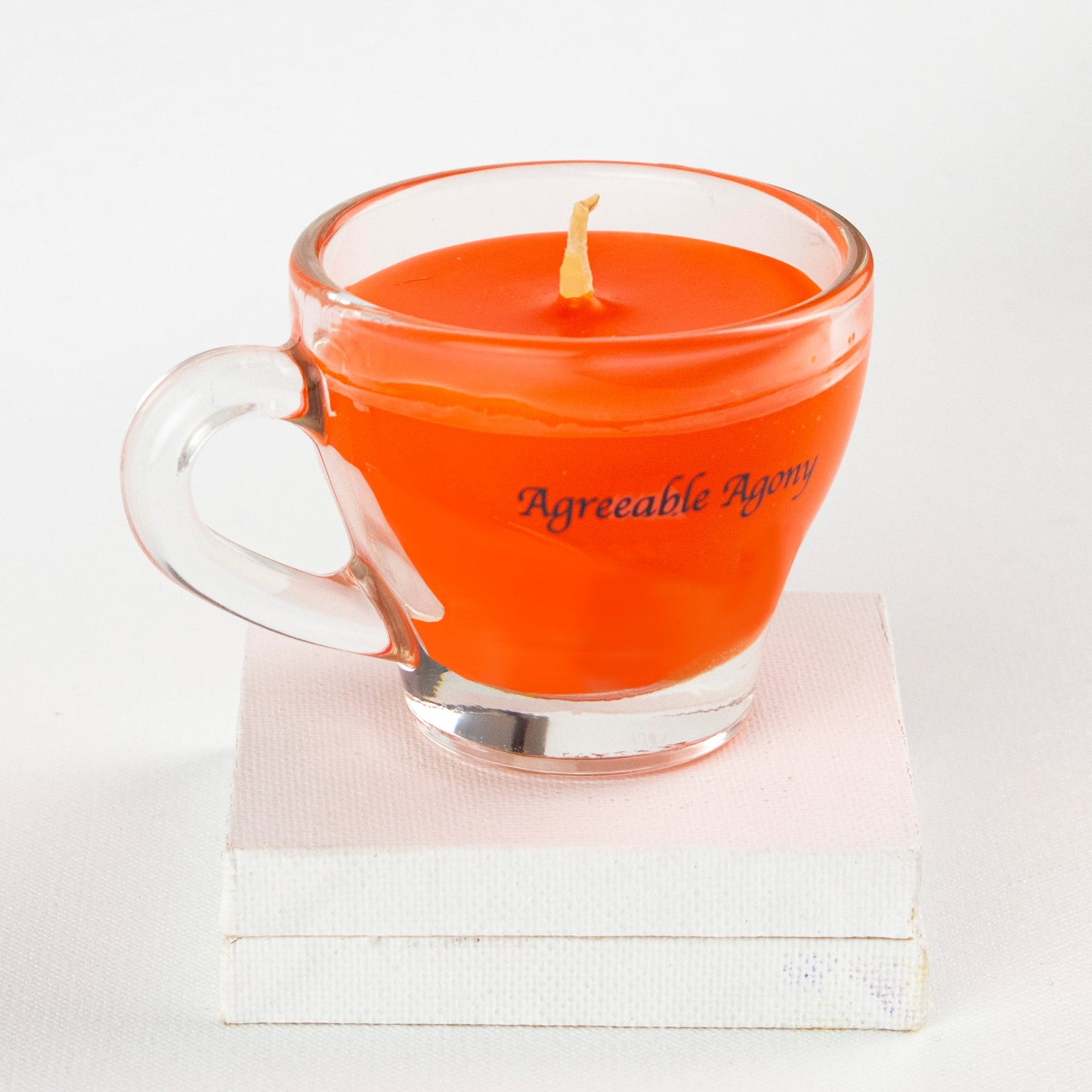 Vela de cera Teacup Play - Baja temperatura - Parafina - Regular y luz negra - Mini