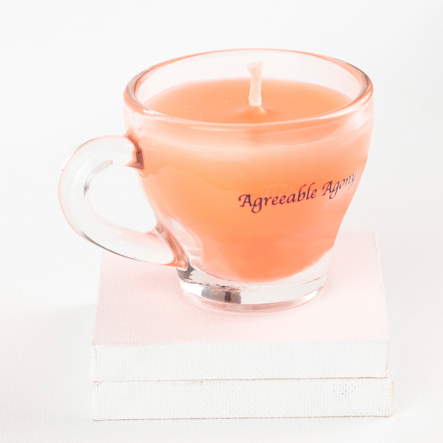 Vela de cera Teacup Play - Baja temperatura - Parafina - Regular y luz negra - Mini
