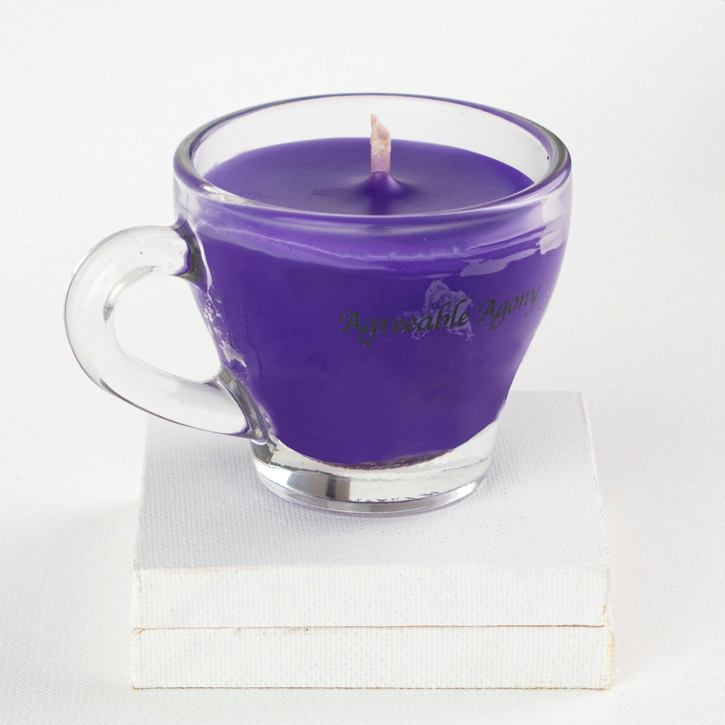 Vela de cera Teacup Play - Baja temperatura - Parafina - Regular y luz negra - Mini