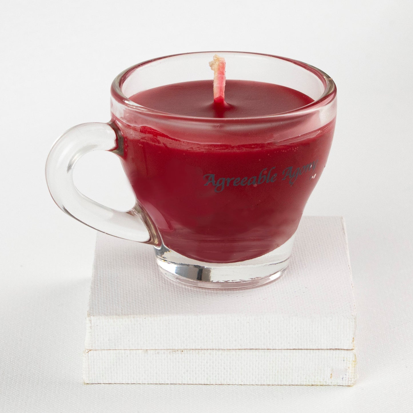 Vela de cera Teacup Play - Baja temperatura - Parafina - Regular y luz negra - Mini