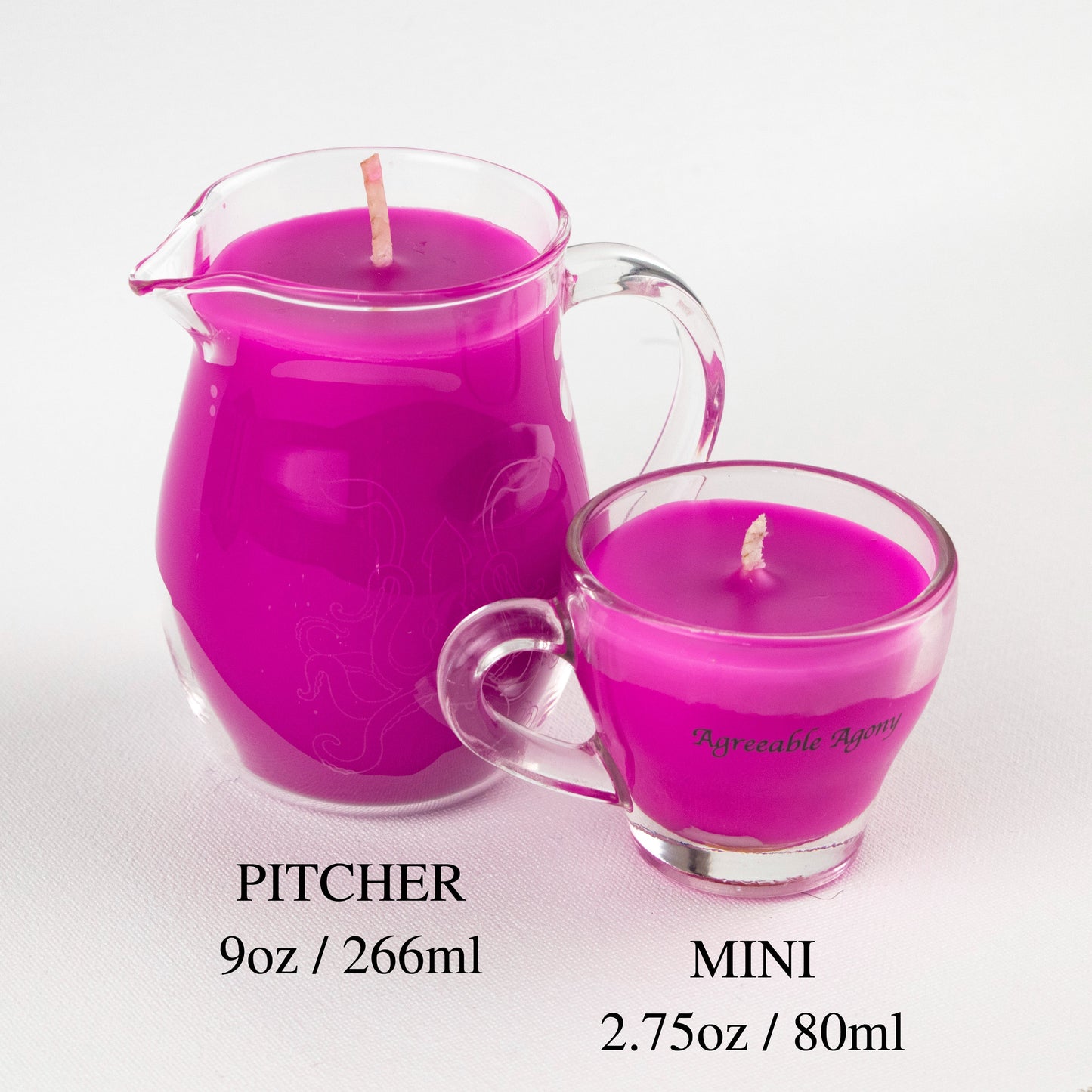 Vela de cera Teacup Play - Baja temperatura - Parafina - Regular y luz negra - Mini