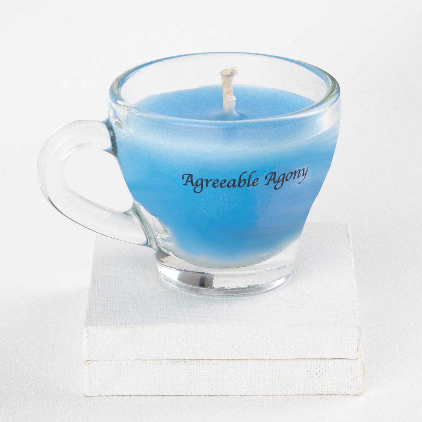 Vela de cera Teacup Play - Baja temperatura - Parafina - Regular y luz negra - Mini