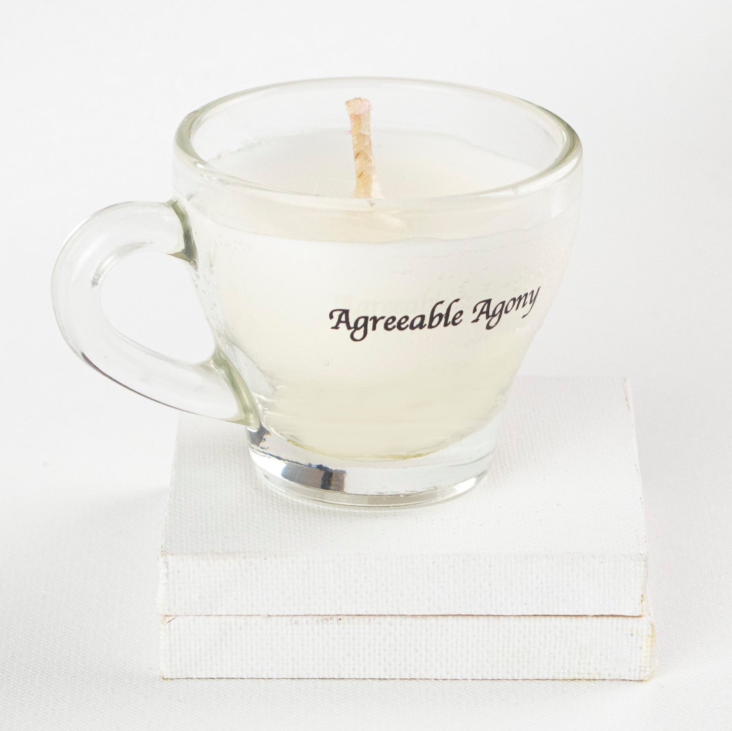 Vela de cera Teacup Play - Baja temperatura - Parafina - Regular y luz negra - Mini