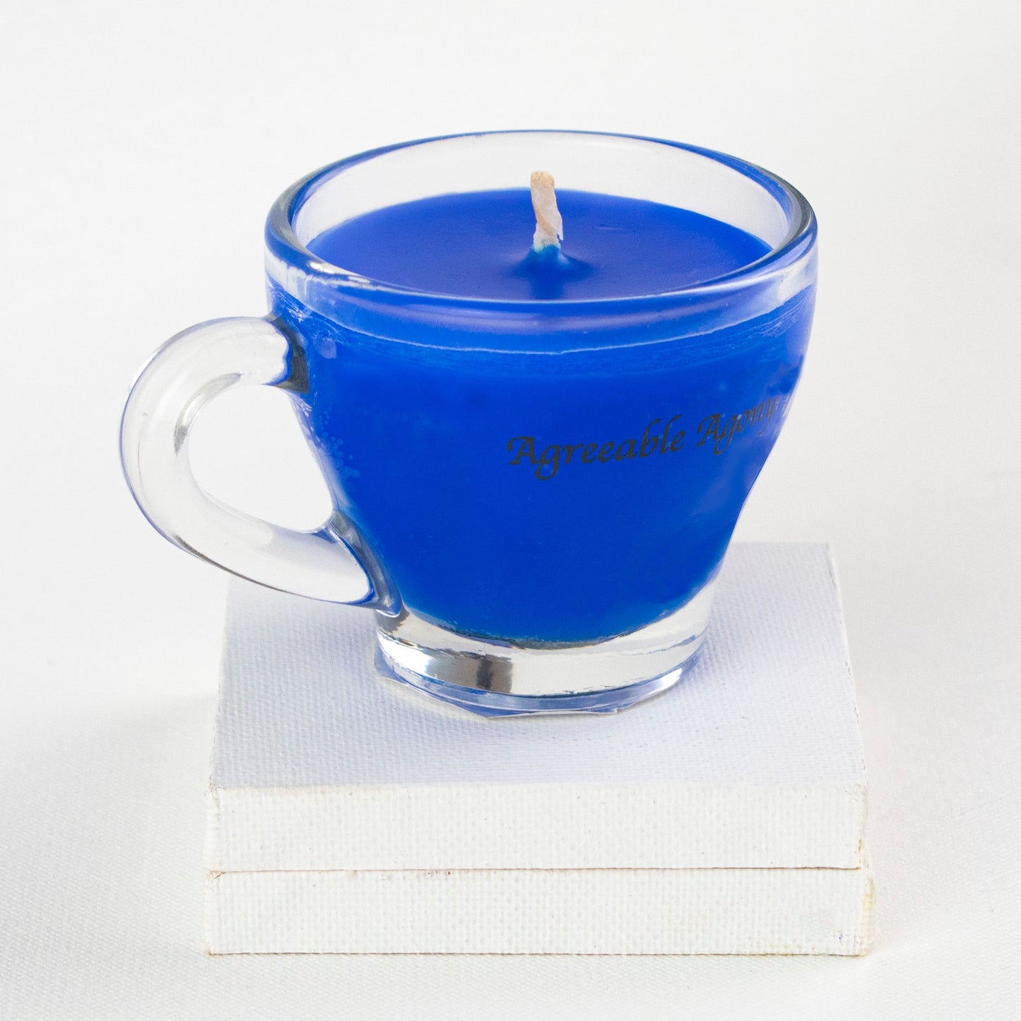 Vela de cera Teacup Play - Baja temperatura - Parafina - Regular y luz negra - Mini