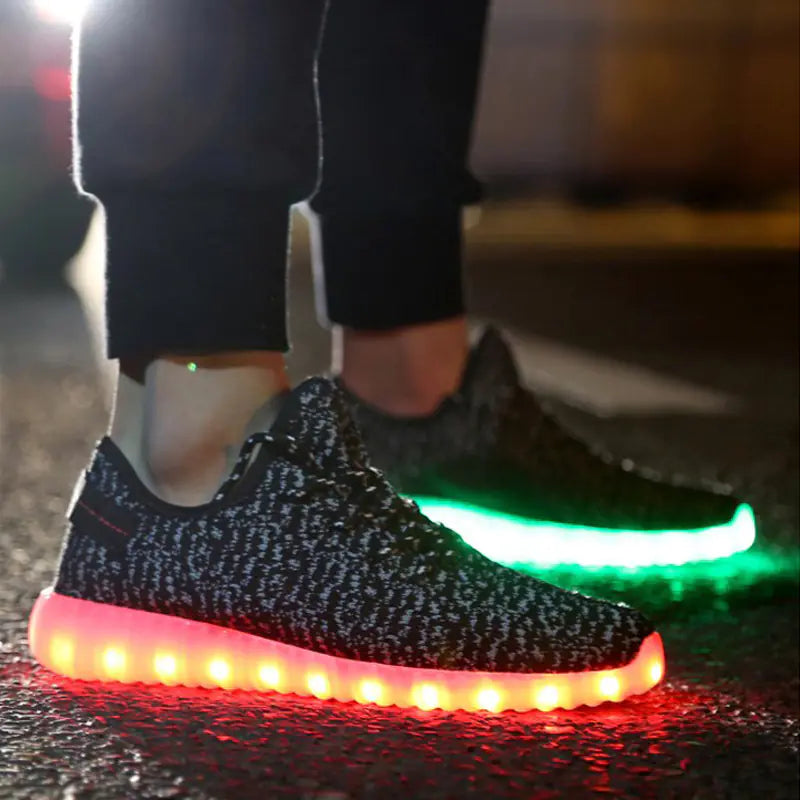 GlowStride Kids & Adult Sneakers