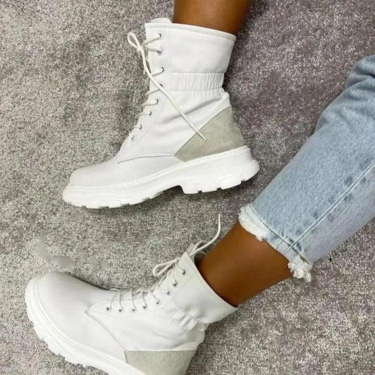 Winter Viscose Martin Boots for Women