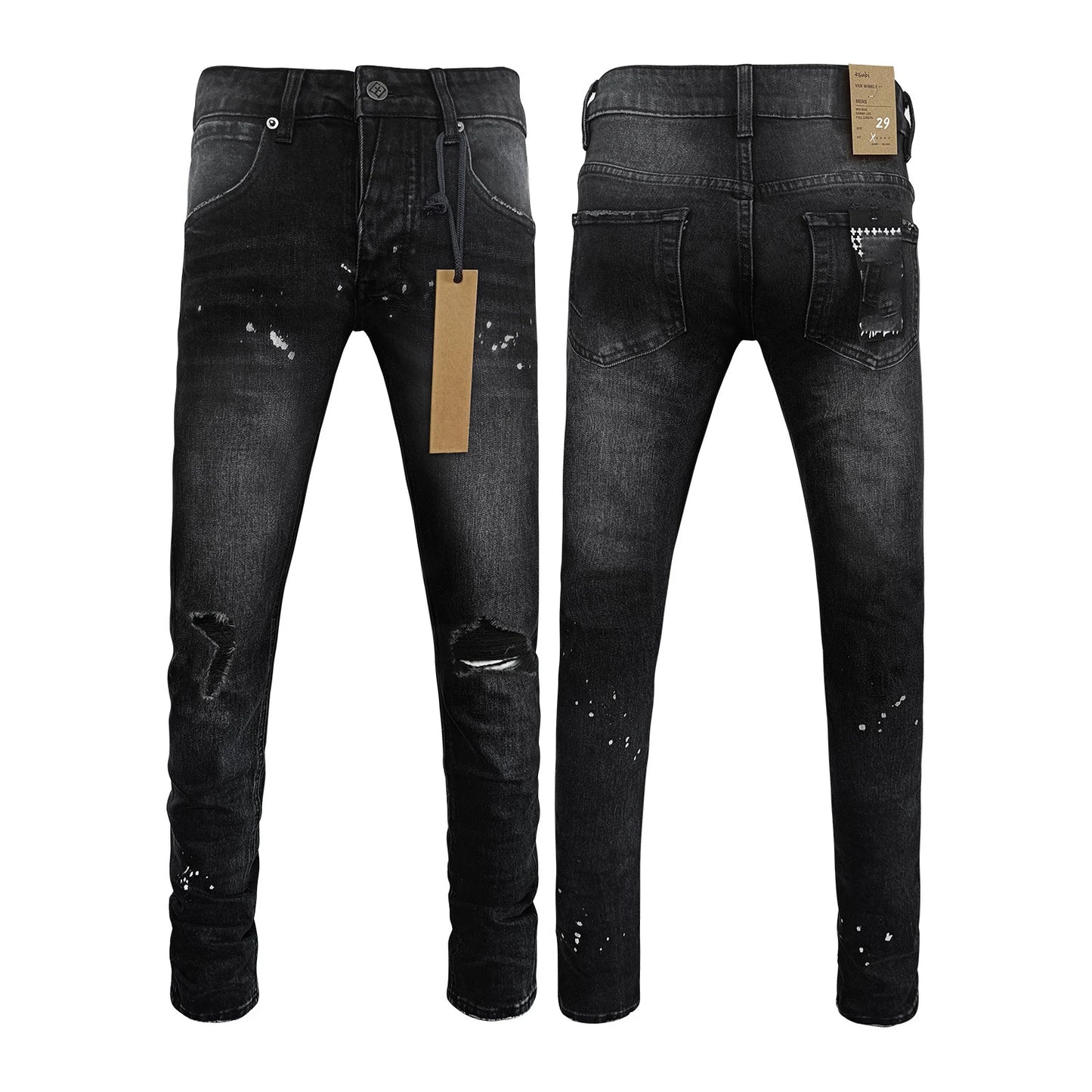High Quality Brands Denim Men's Jeans pants image 9