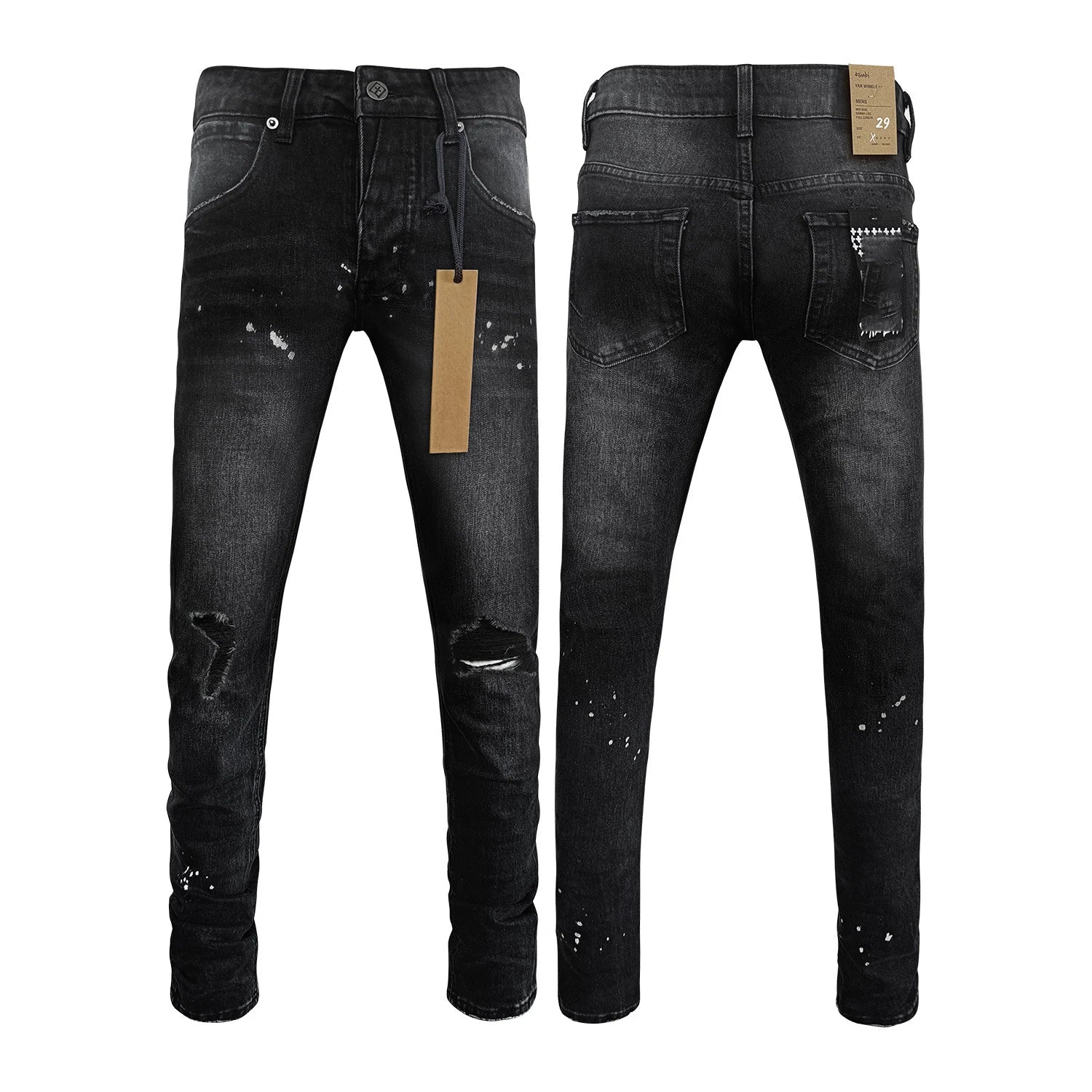 High Quality Brands Denim Men's Jeans pants image 9