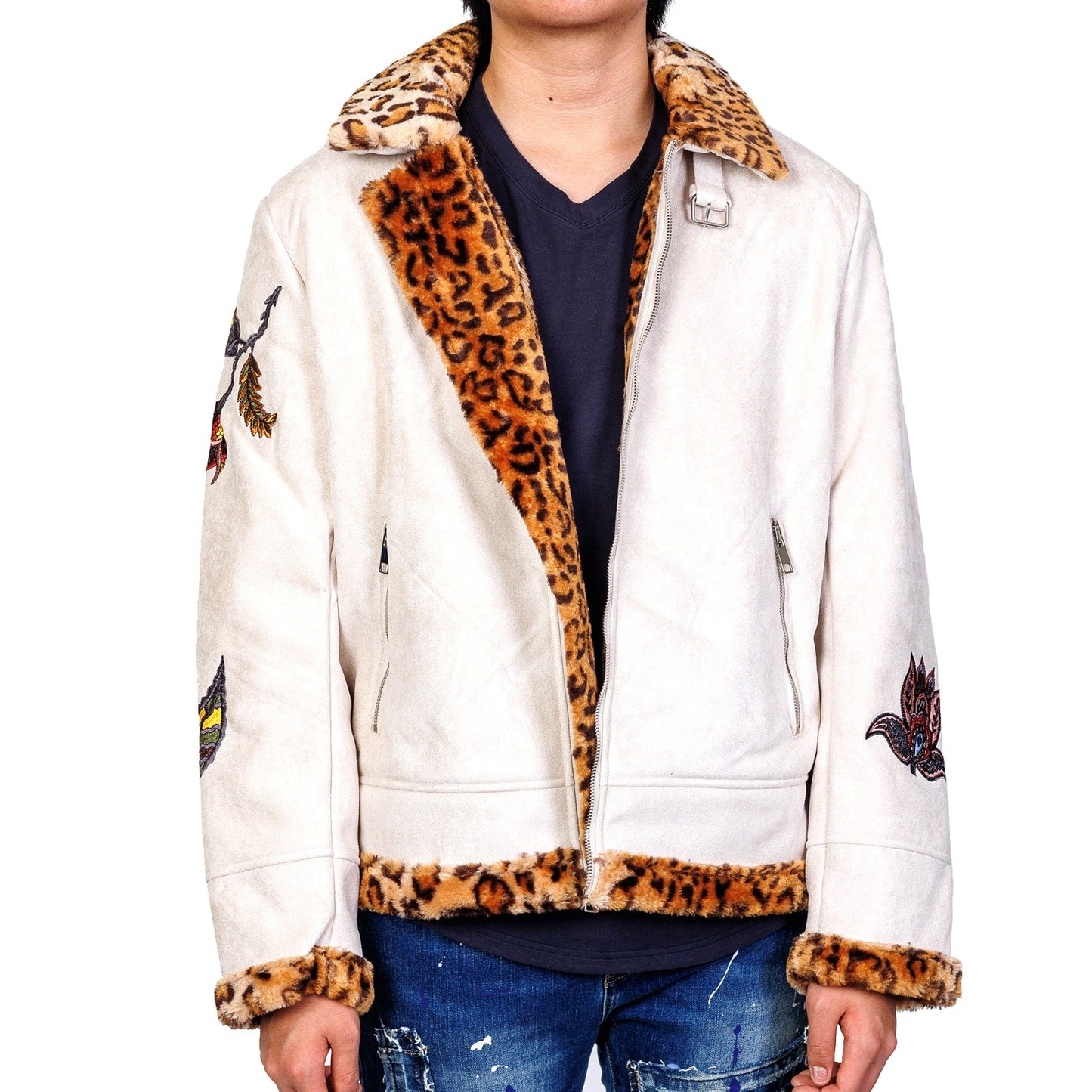 Amillion by KLEEP Brad Chaqueta de gamuza