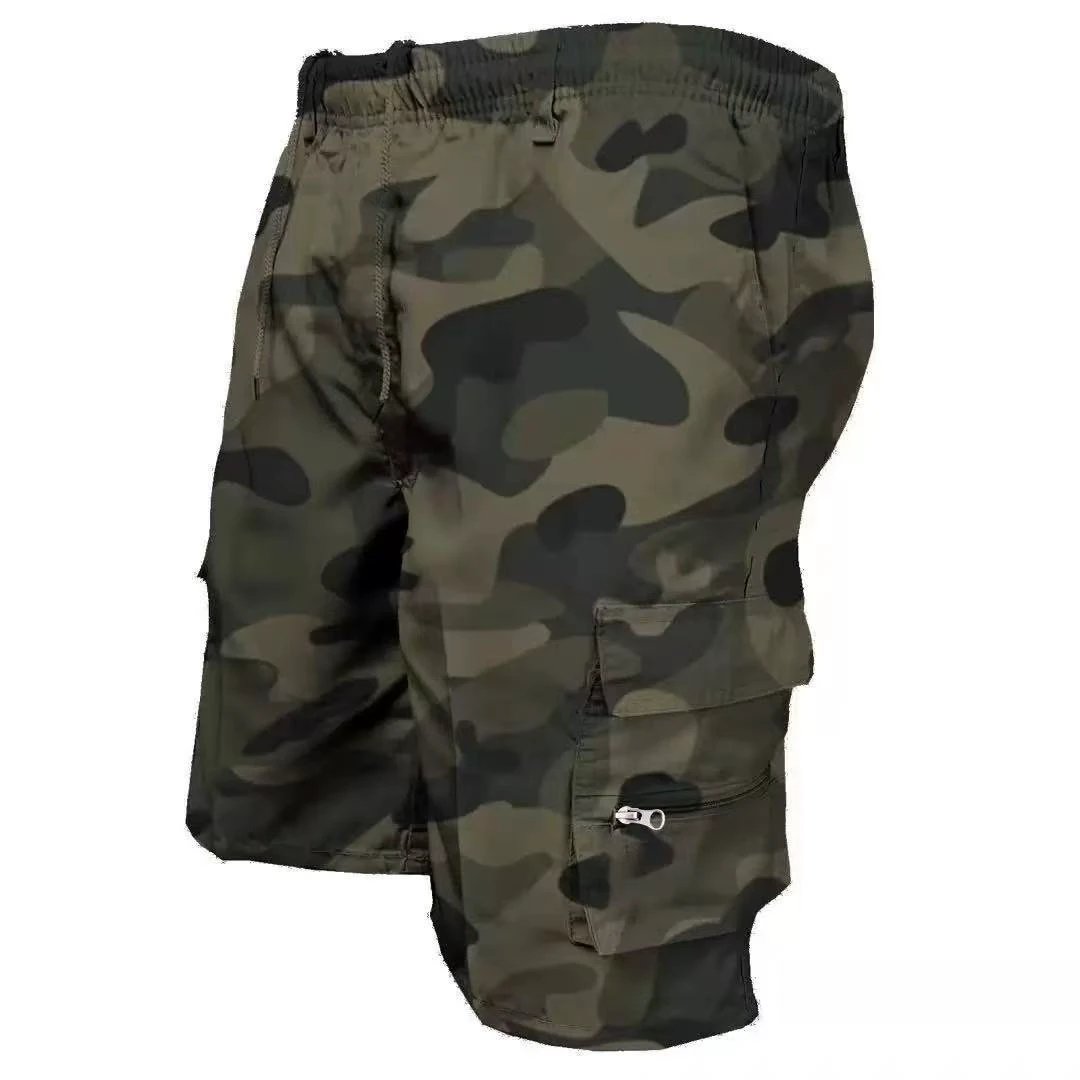 Pantalones de trabajo casuales para hombre, holgados, de verano