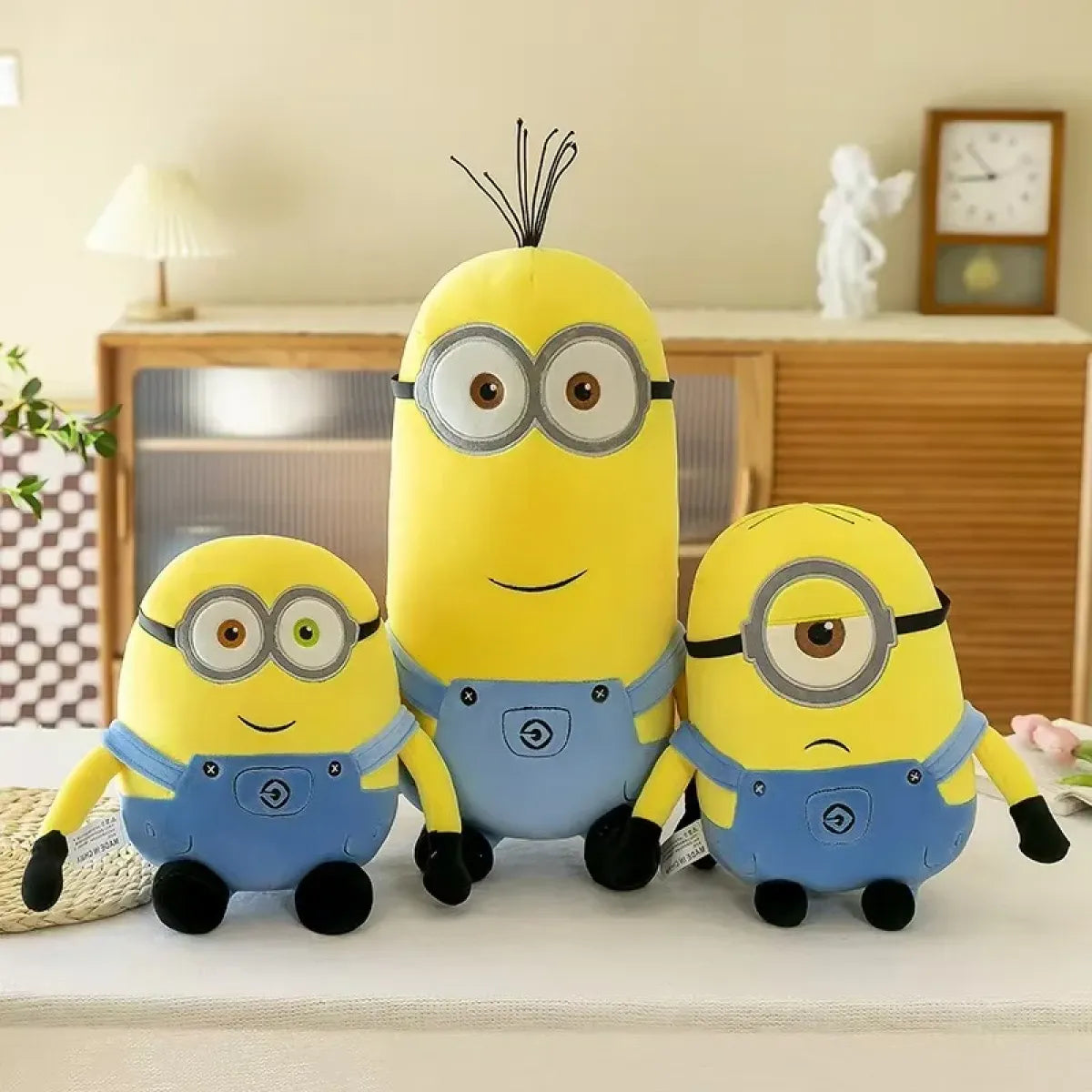 Peluche Kawaii Minions – Muñecos de peluche suaves de 30-40cm para regalo de cumpleaños