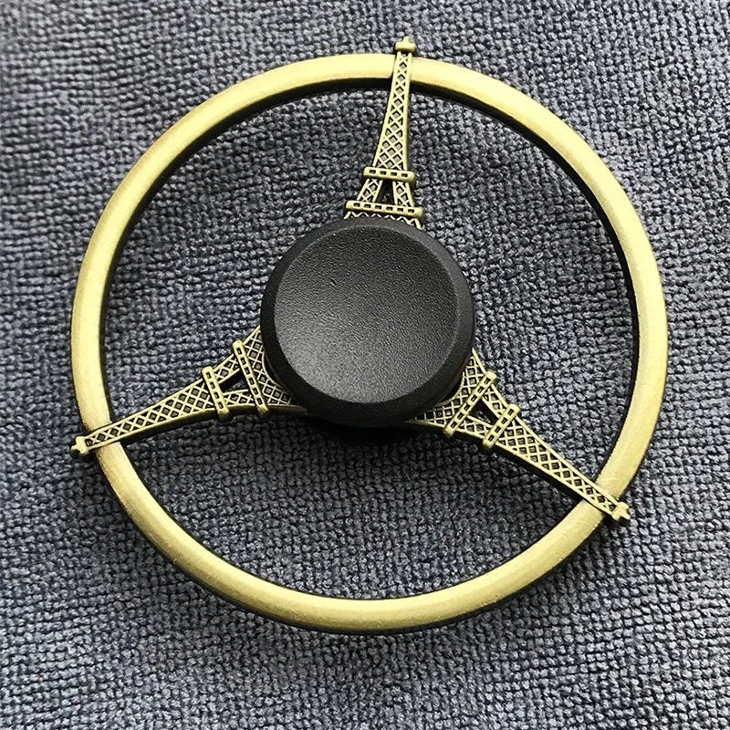 Bronze Metal Alloy Fidget Spinner | R188 Bearing Stress Relief Toy