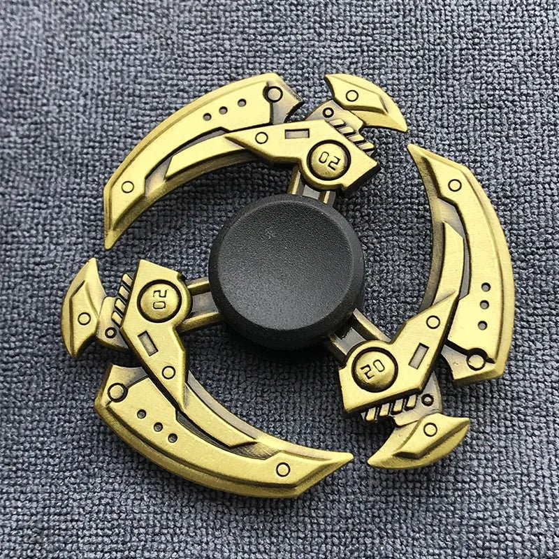 Bronze Metal Alloy Fidget Spinner | R188 Bearing Stress Relief Toy