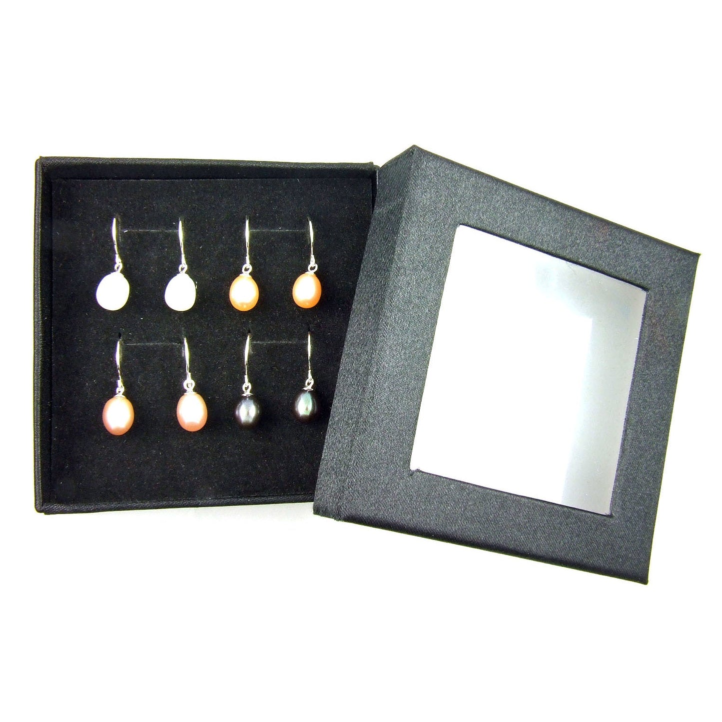Juegos de joyas de plata de ley con perlas de agua dulce