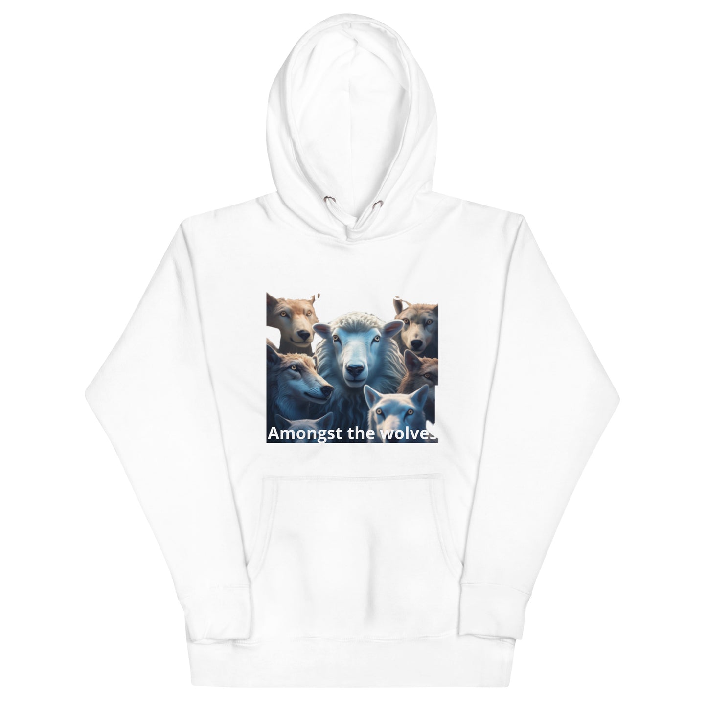 Sheep among the wolves unisex hoodie image 0