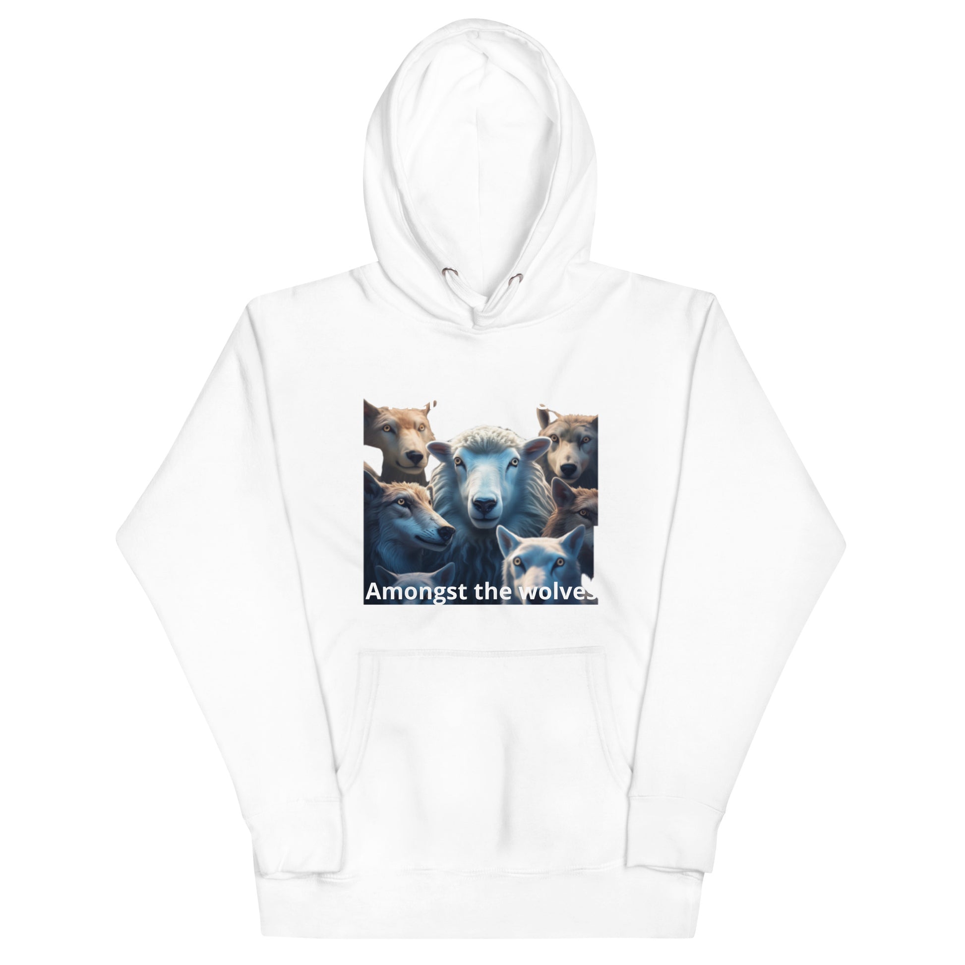 Sheep among the wolves unisex hoodie image 0