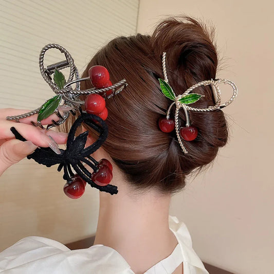 Pinza de pelo de cereza