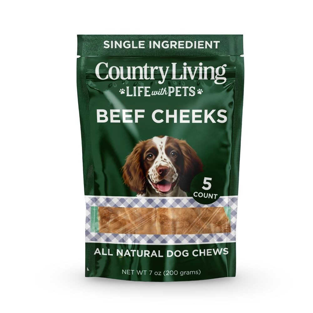 Premios para perros Country Living de 10 x 10 cm con sabor a pollo (5 unidades) - Masticables naturales, ricos en proteínas y de larga duración