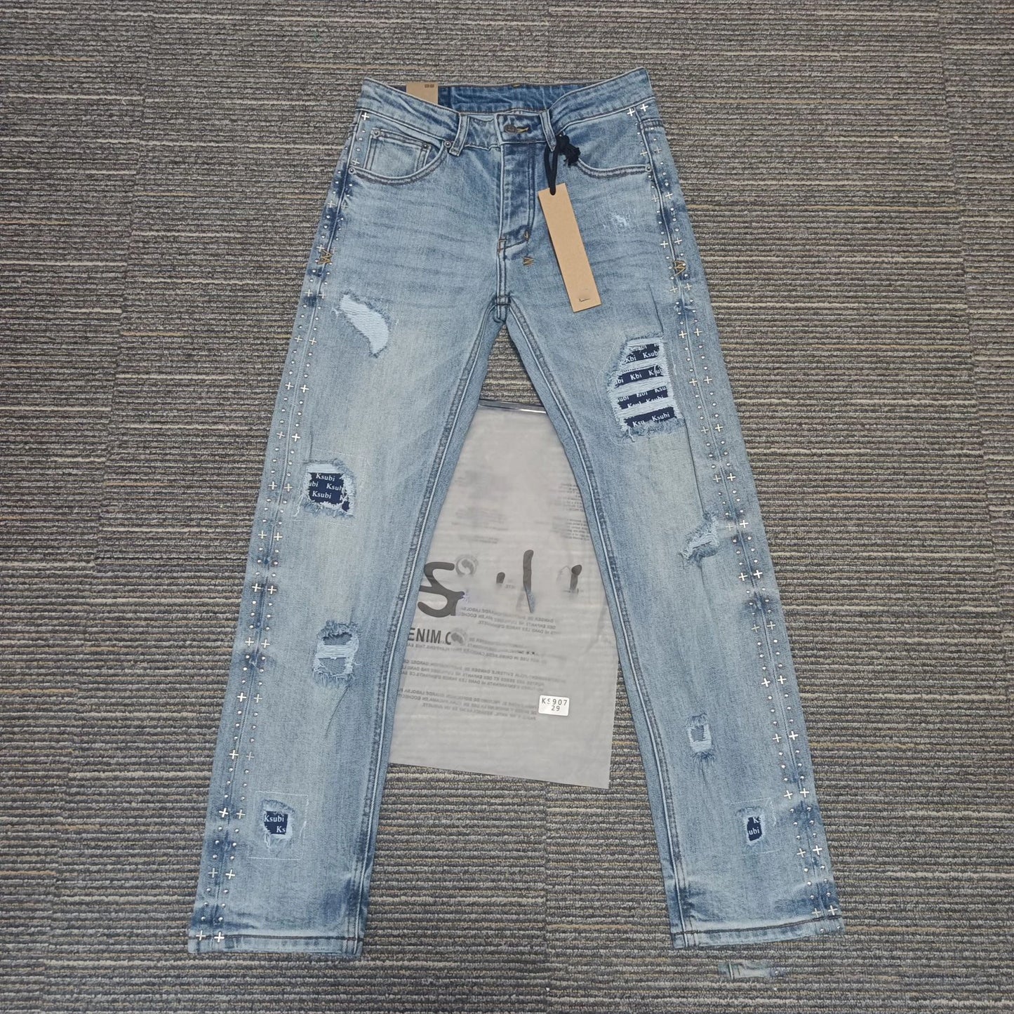 High Quality Brands Denim Men's Jeans pants image 30