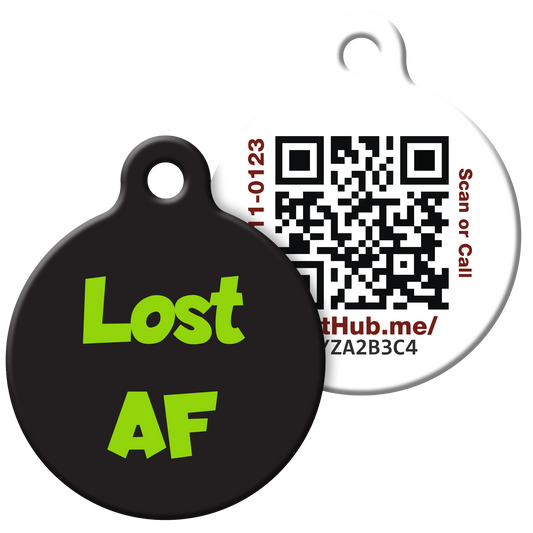 Etiqueta QR ID para mascotas - Lost AF