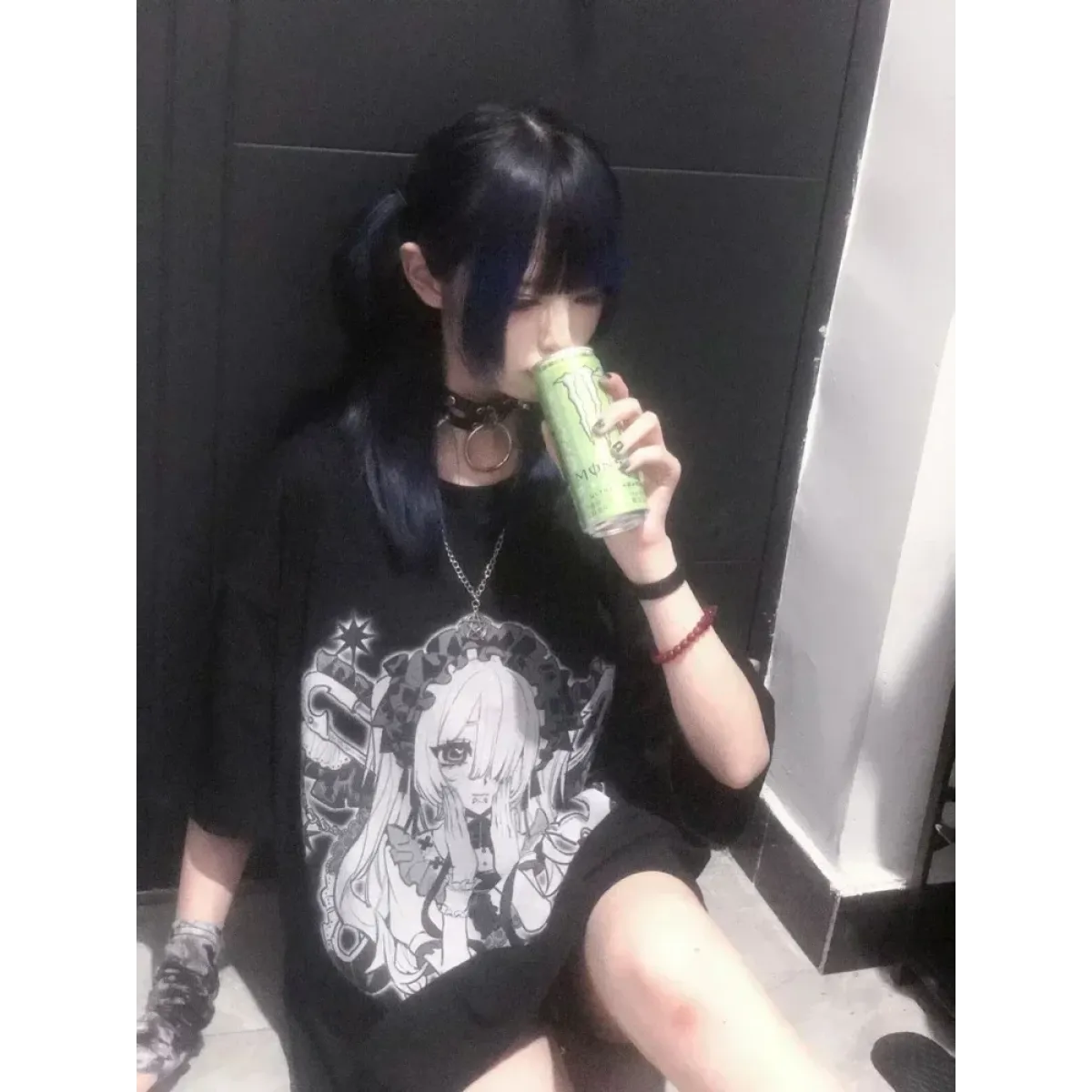 Camiseta Gráfica Hada Harajuku