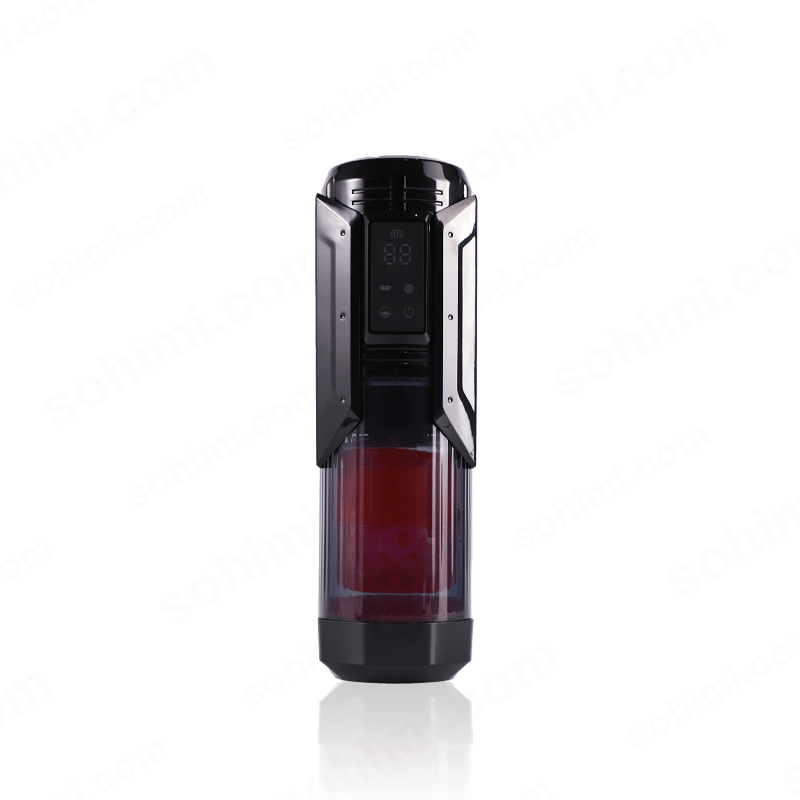 Estimulador masculino Gatling con control por aplicación, con empuje y rotación