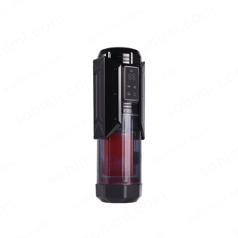 Estimulador masculino Gatling con control por aplicación, con empuje y rotación