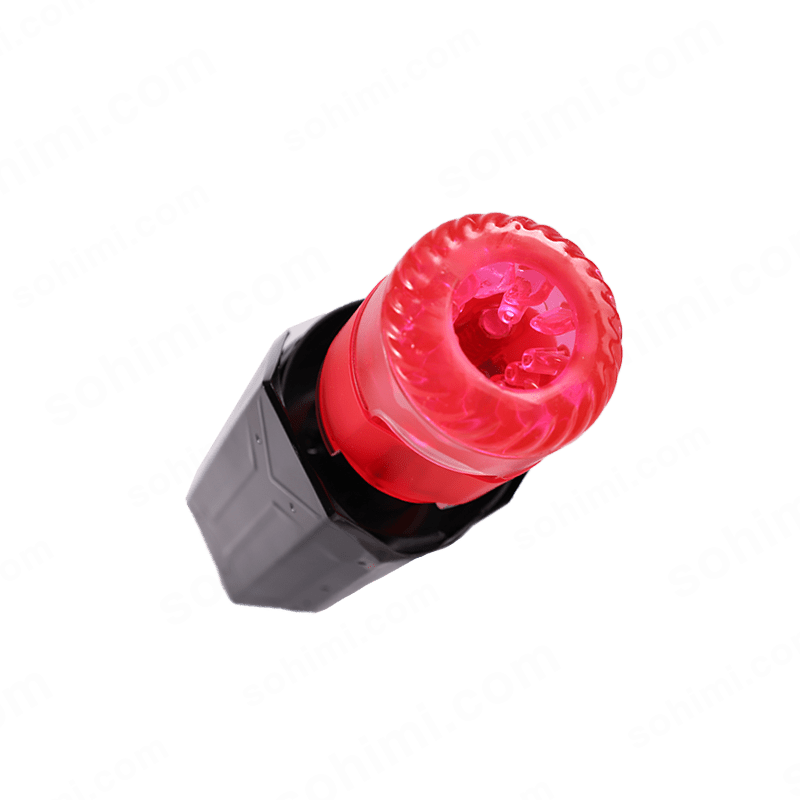 Estimulador masculino Gatling con control por aplicación, con empuje y rotación