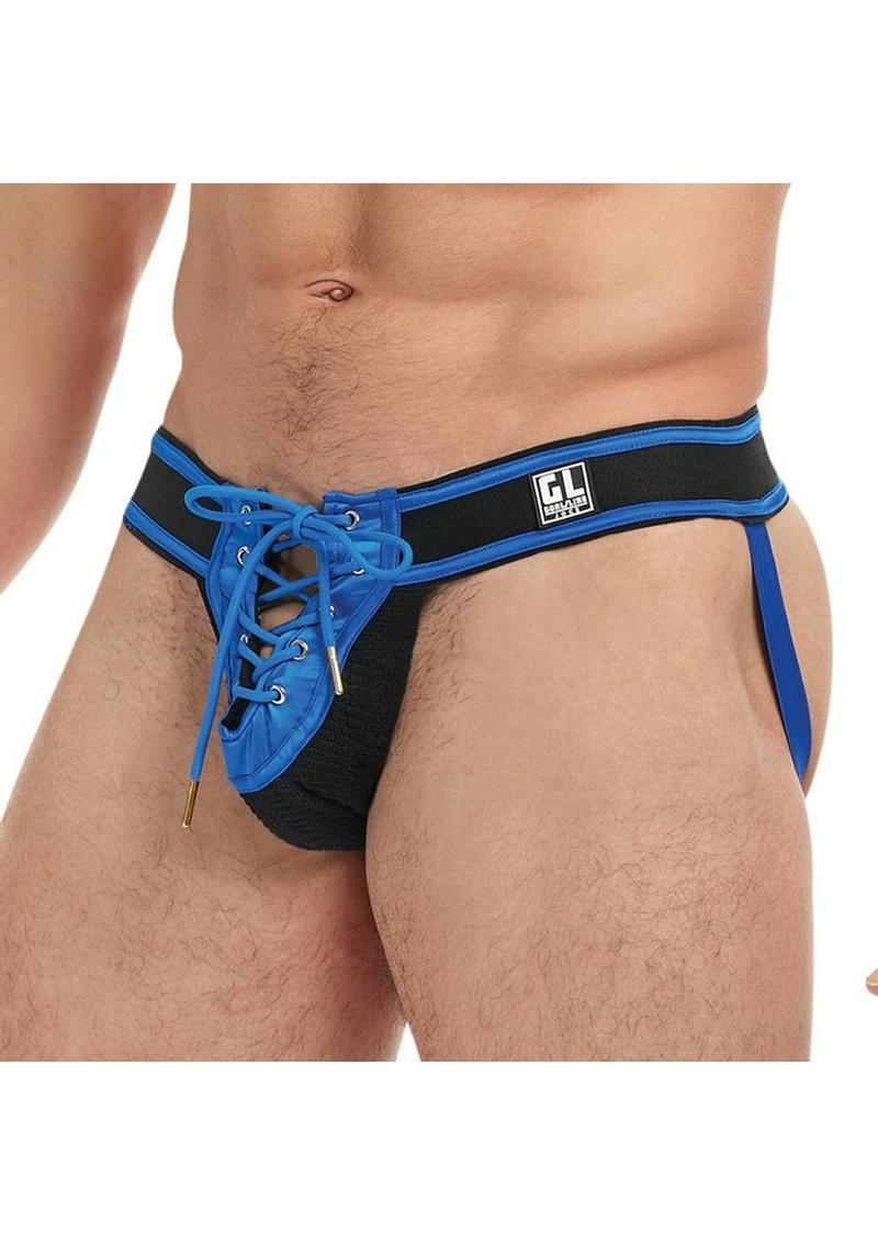 Suspensorio con cordones Goal Line (talla pequeña) - Rojo