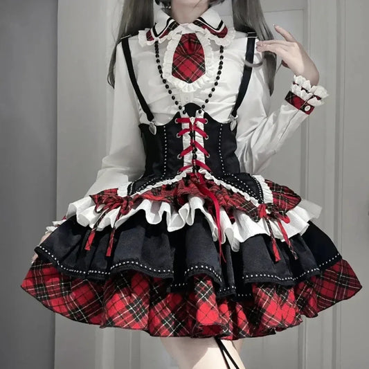 Vestido Lolita Gótico Victoriano