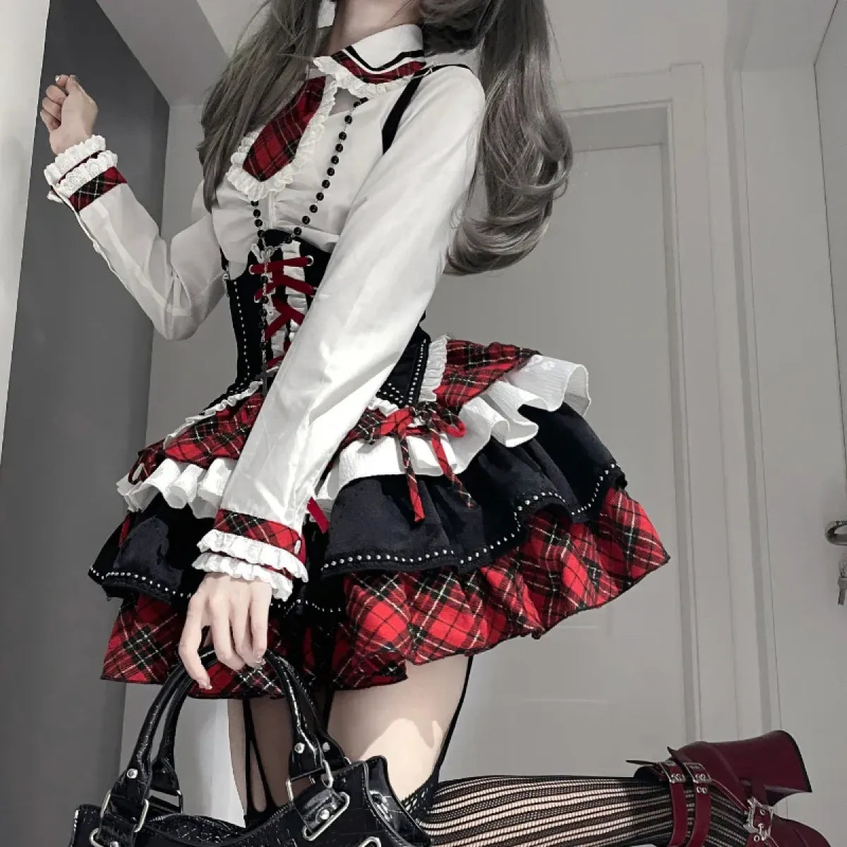 Vestido Lolita Gótico Victoriano