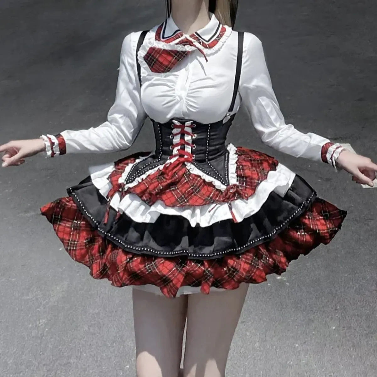Vestido Lolita Gótico Victoriano