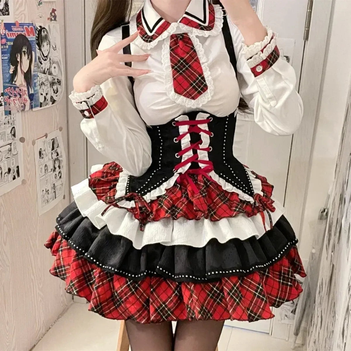 Vestido Lolita Gótico Victoriano