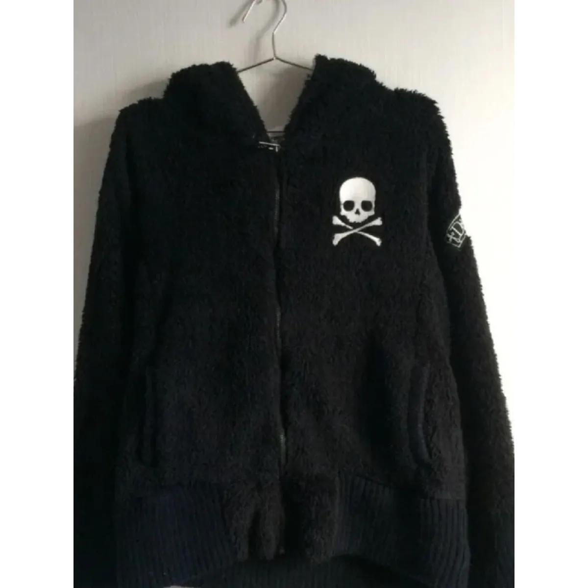 Sudadera Harajuku Grunge Calavera con Cremallera