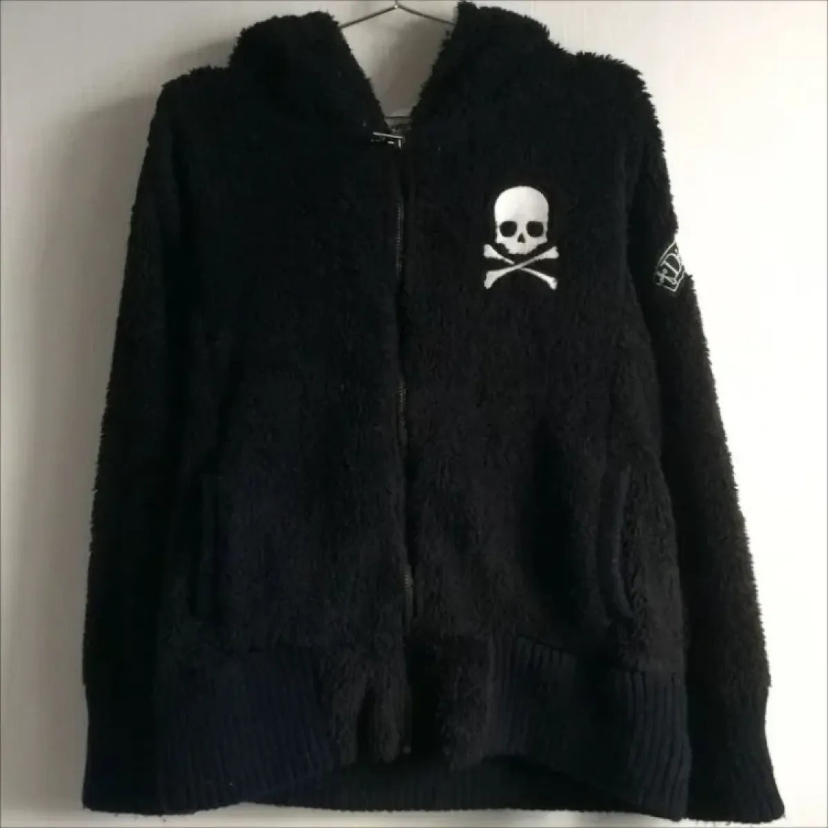 Sudadera Harajuku Grunge Calavera con Cremallera