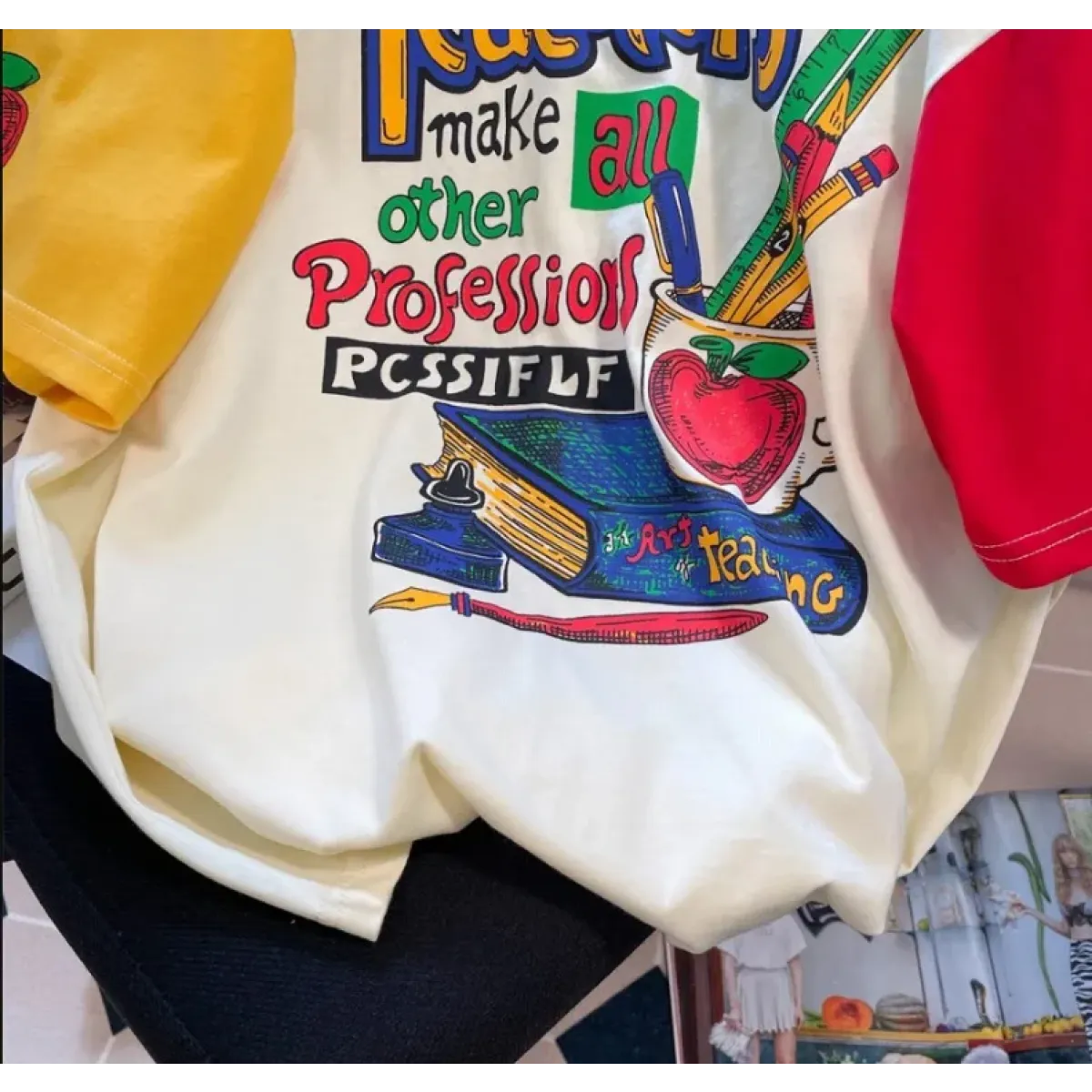 Camiseta estilo coreano Harajuku