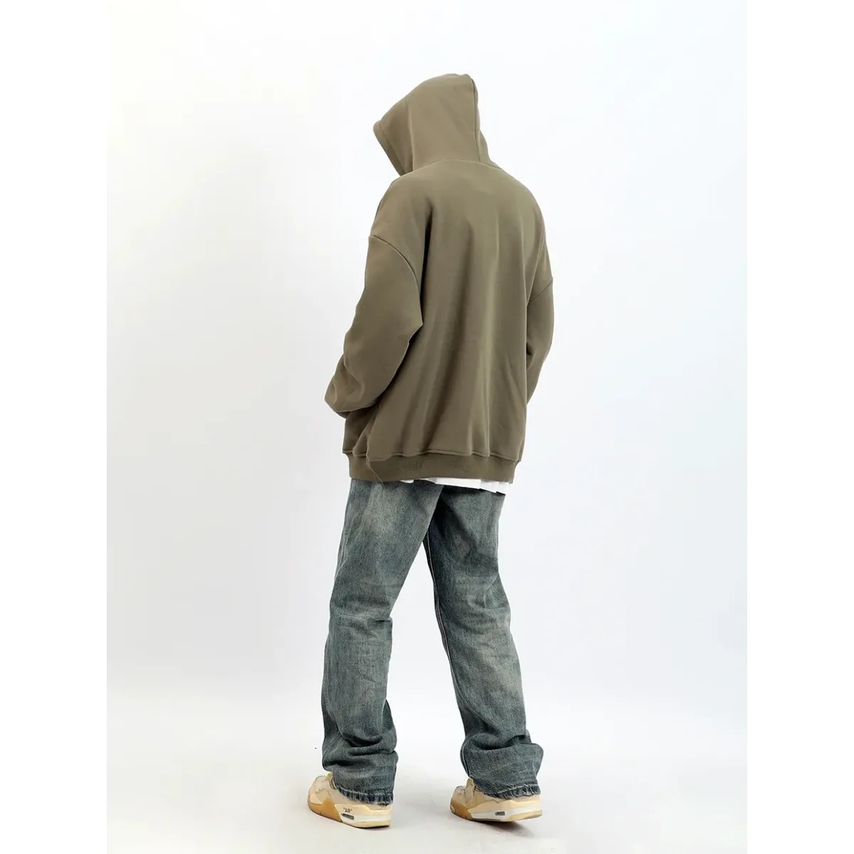 Sudadera Harajuku de cuello alto