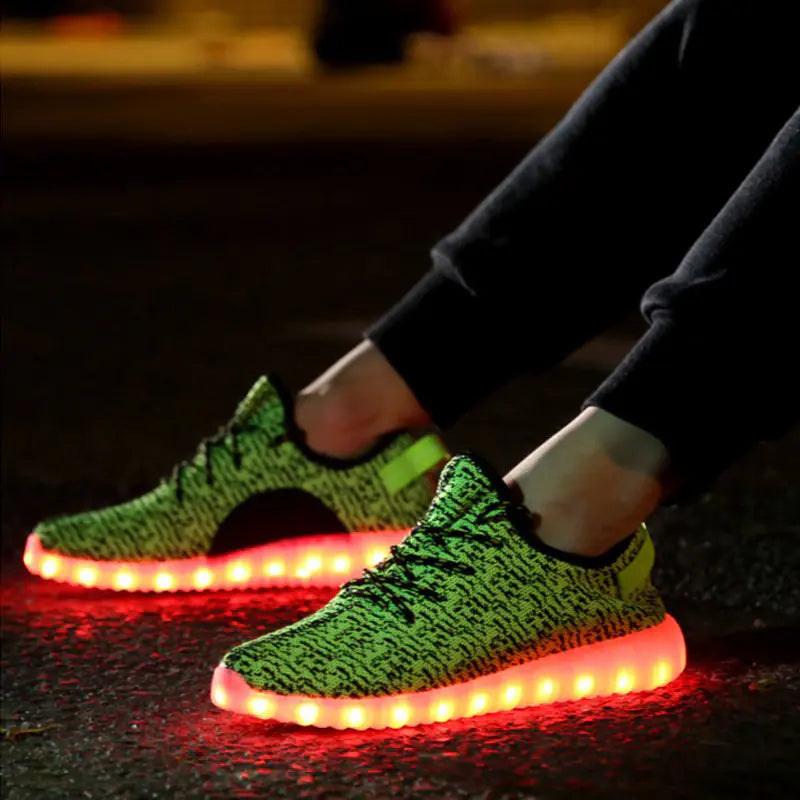 GlowStride Kids & Adult Sneakers