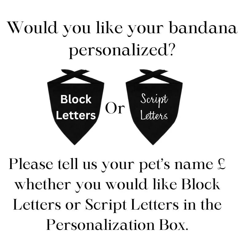 Bandana para perros de EE. UU.