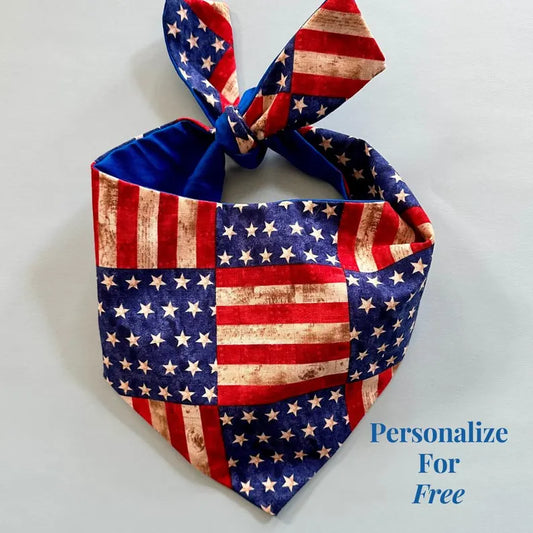 Bandana para perros de EE. UU.