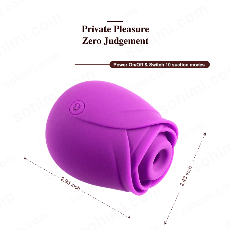 JASMINE|Clitoris Rose Suction Vibrator