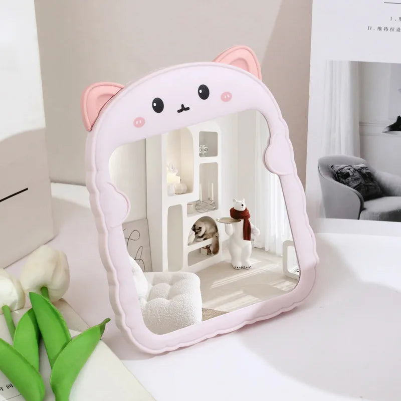 Espejos de escritorio con animales bonitos