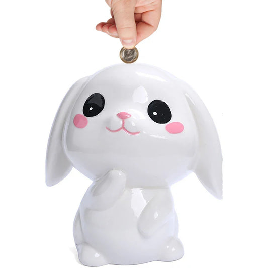 Hucha de conejo kawaii