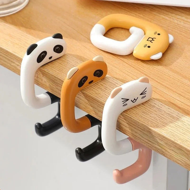 Ganchos Kawaii para Bolsos de Mesa