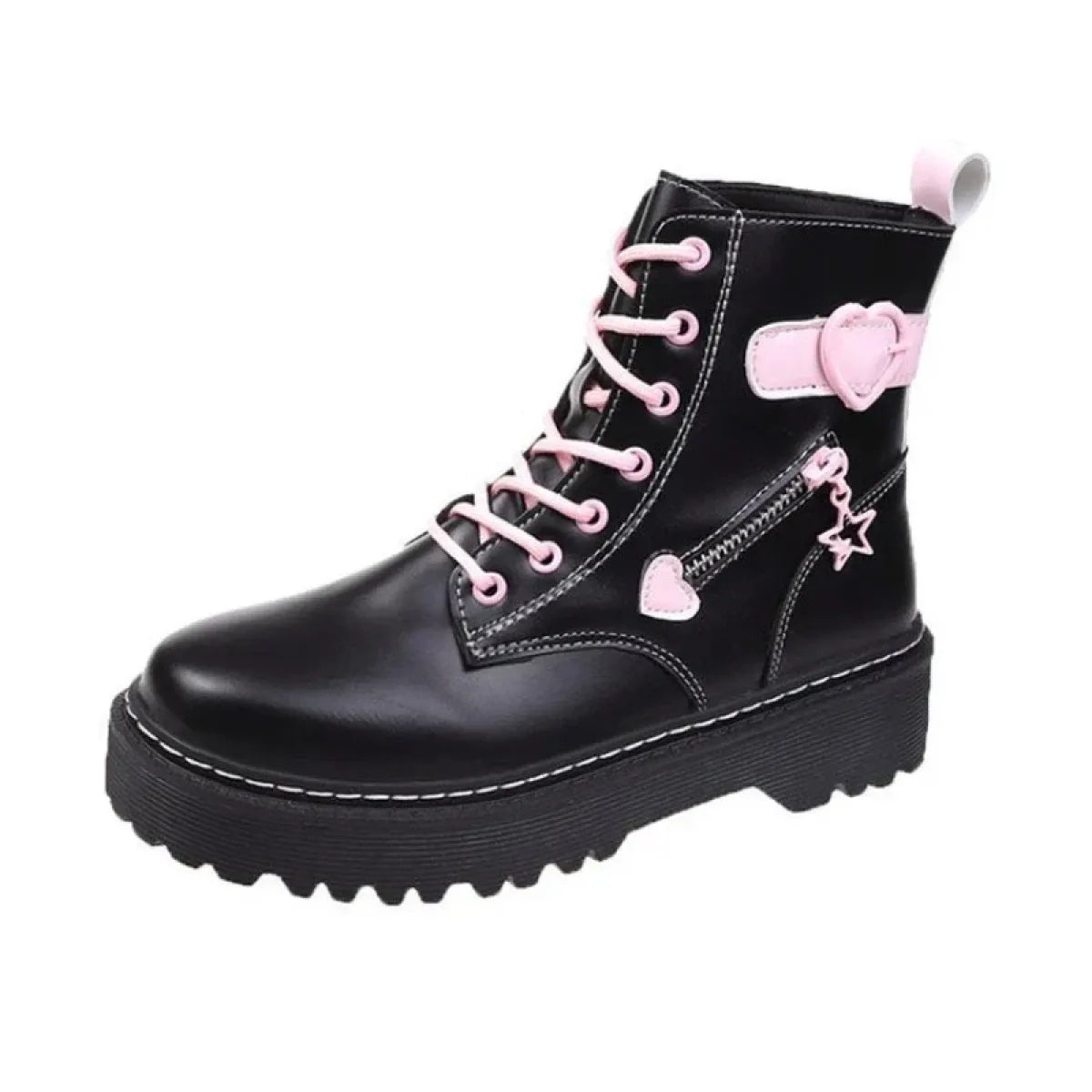 Botas de plataforma Kawaii